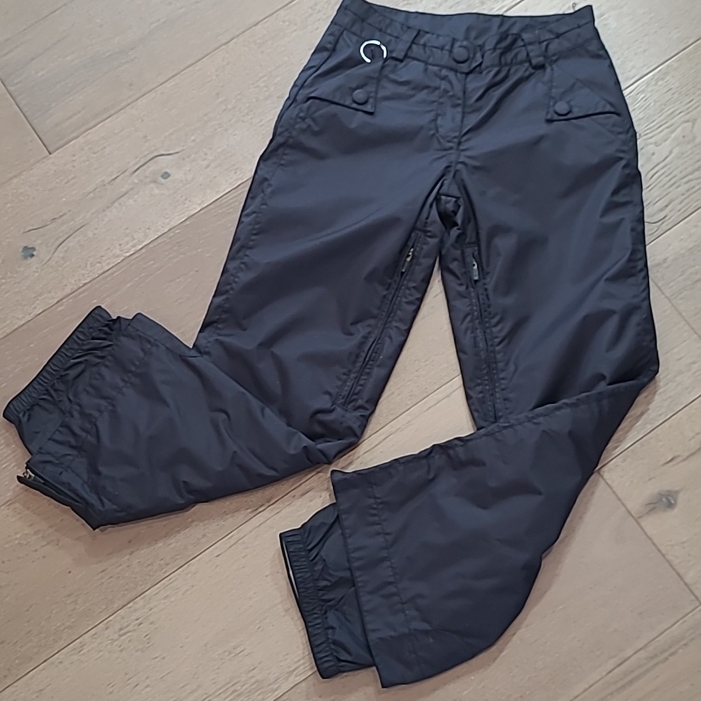 Obermeyer Snow Pants Women's sz 2 Black Method Shell Ski/Snowboard Pants